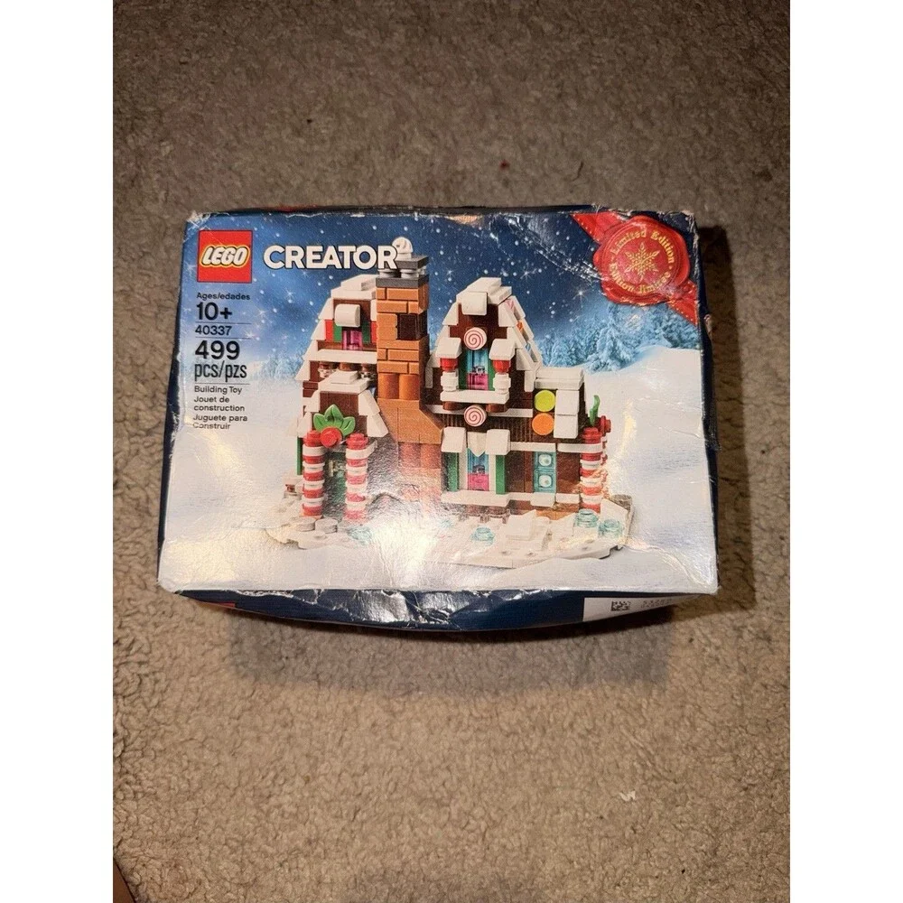 LEGO 40337 Lmtd Edition Microscale Gingerbread House MIB Factory Sealed Retired
